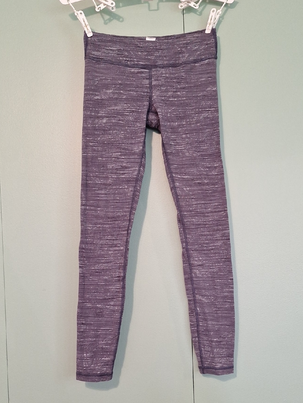 Lululemon Ivivva Blue And Purple Legging Size 10 Kids